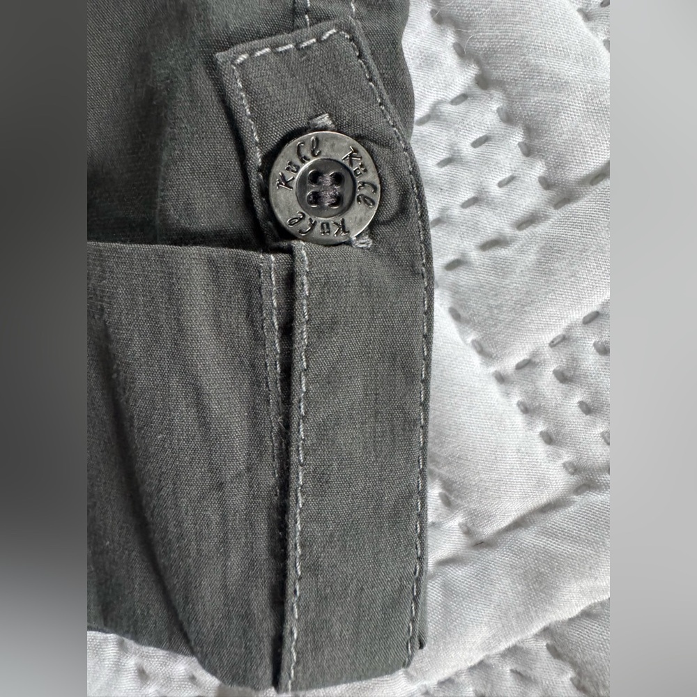 NWT Kuhl Resistor Cargo Shorts Charcoal Grey Kuhlkurve Hiking Trek Camp Women 14 - Picture 11 of 16